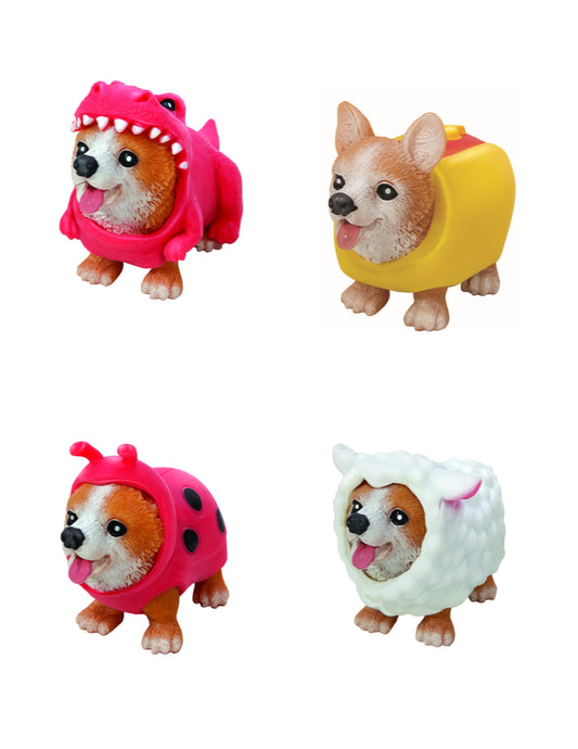 " Novelty & Gag Toys - Child-Friendly Multicolor Party Puppies" (One per Orden) Ages 3+