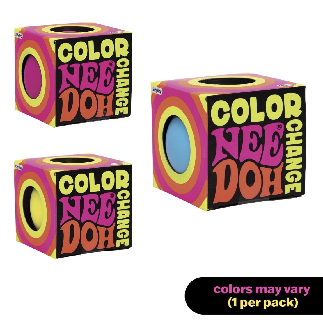 The Groovy Glob Color Change, Stress Ball, fidget, sensory (1 color chosen at random)