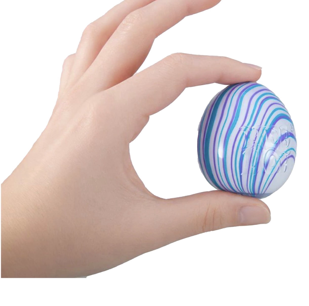 NEW NEE DOH SENSORY FIDGET STRESS RELIVER SWIRLIE EGG (1 RANDOM COLOR CHOSEN)