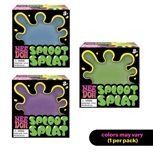 Sploot Splat, Novelty Fidget Toy, (1 Piece, Color May Vary), Children Ages 3+