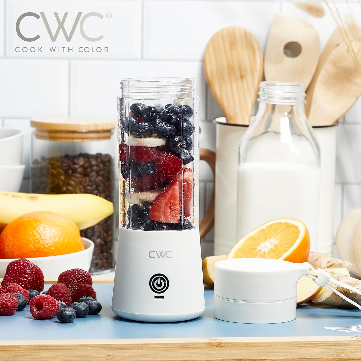 Mini Portable Blender 12oz — USB Rechargeable, 250W - Image 4